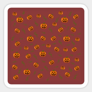 Pumpkin extravaganza II Sticker